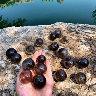 Smoky Quartz Ball