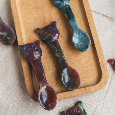 Ocean Jasper Bear Spoon