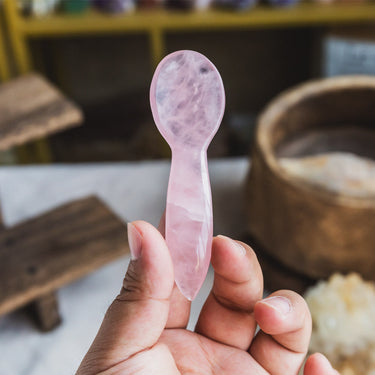 Rose Quartz Spoon