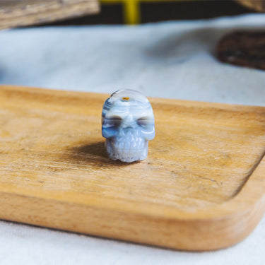 1" Agate Skull