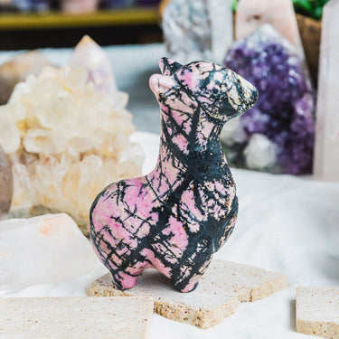 Rhodonite Llama