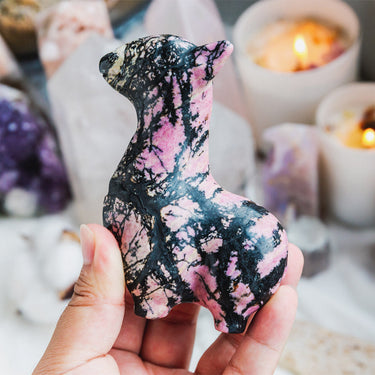 Rhodonite Llama