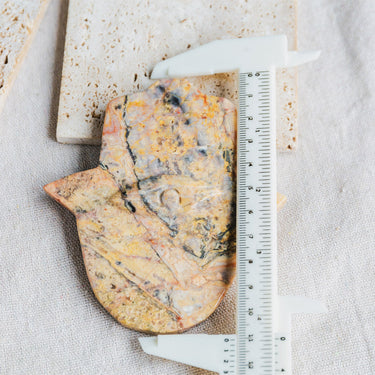 Crazy Lace Agate Hamas Hand