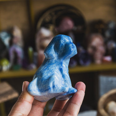 Blue Aventurine Dog