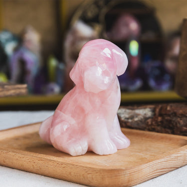 Rose Quartz Dog