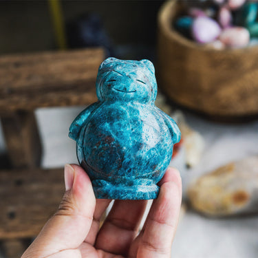 Blue Apatite Snorlax