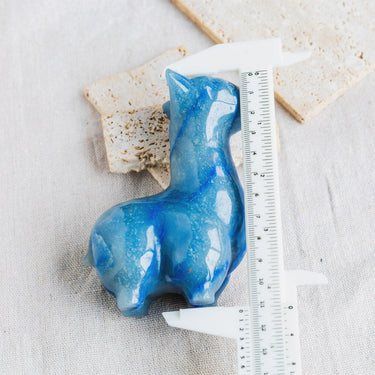 Blue Aventurine Llama