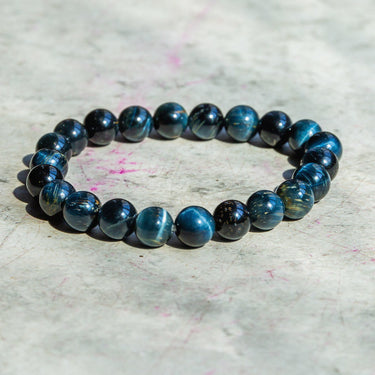 Blue Tigers Eye Bracelet