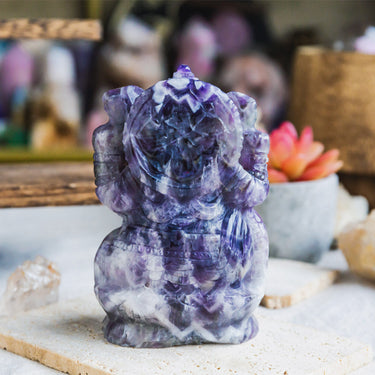 Dream Amethyst Ganesha