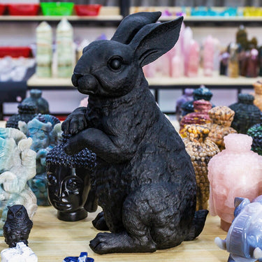 Black Obsidian Rabbit