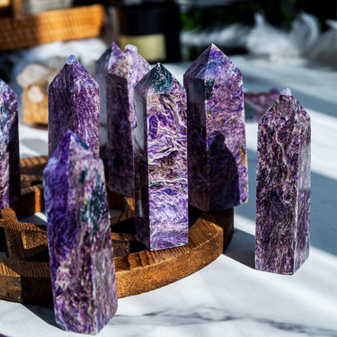 Purple Charoite Point