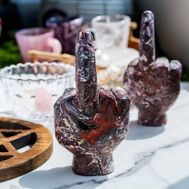 Mexico Agate Middle Finger