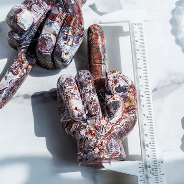 Mexico Agate Middle Finger