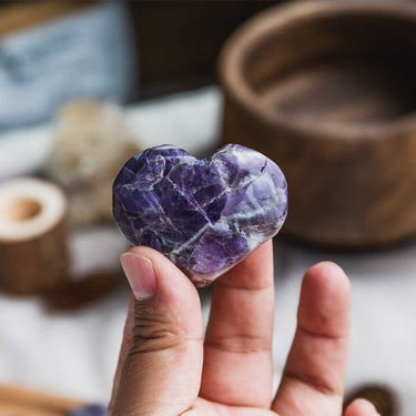 Dream Amethyst Heart