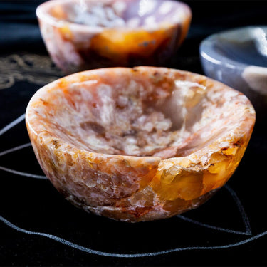 Flower Agate Bowl