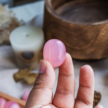 Rose Quartz Tumbled Stone