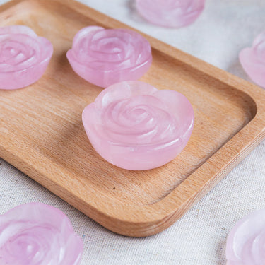 Rose Quartz Flower