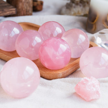 2" Rose Quartz Sphere