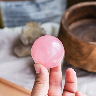 2" Rose Quartz Sphere