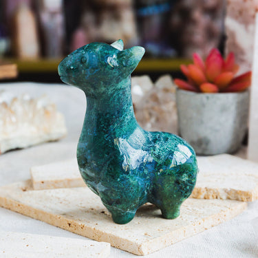 Moss Agate Llama