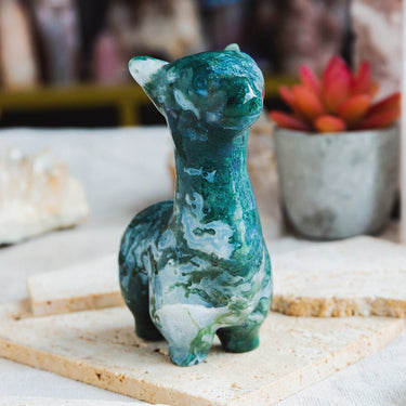 Moss Agate Llama