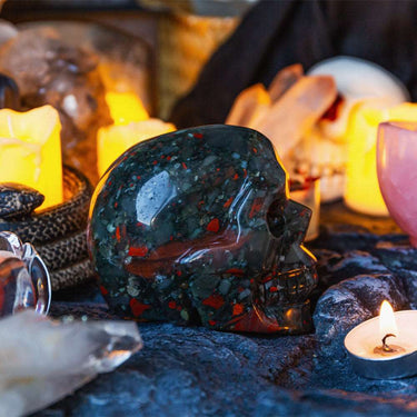 Africa Blood Stone Skull