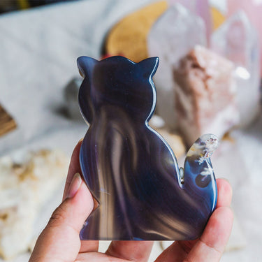 Agate Cat Slice