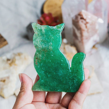 Green Strawberry Cat Slice