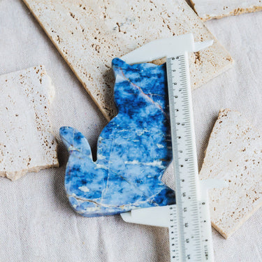 Blue Opal Cat Slice