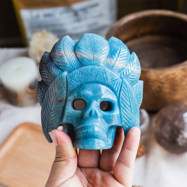 Trolleite Indian Skull