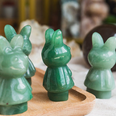 Green Aventurine Rabbit