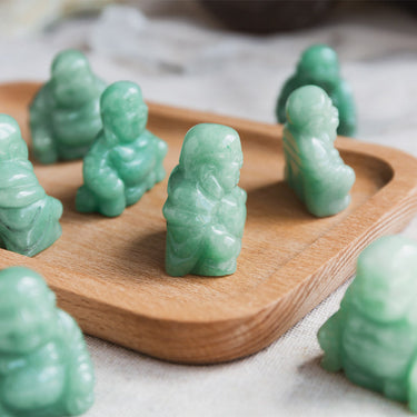 1.5" Green Aventurine Buddha