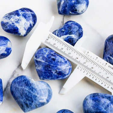 Sodalite heart