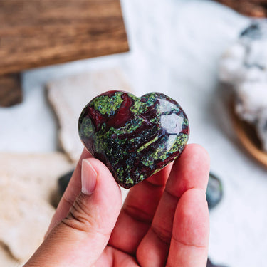 Dragon Blood Stone Heart