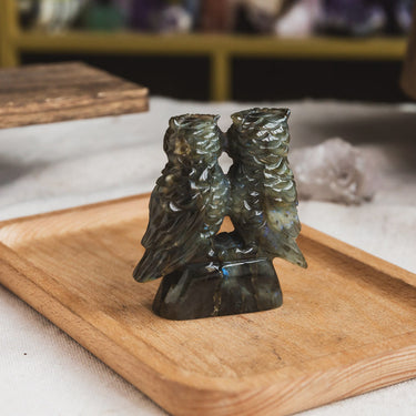 Labradorite Owl