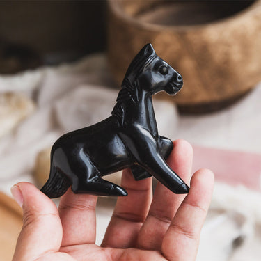 Black Obsidian Horse