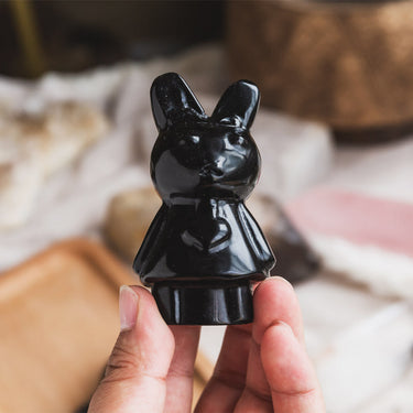 Black Obsidian Rabbit