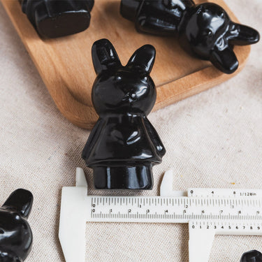 Black Obsidian Rabbit