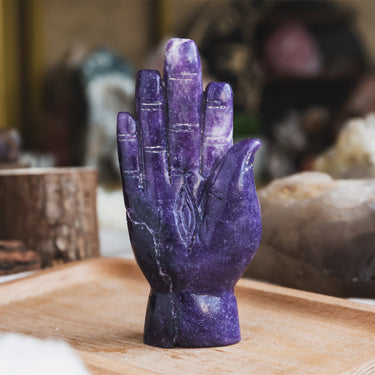 Purple Mica Hand