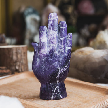 Purple Mica Hand