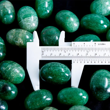 Green Strawberry Quartz Tumbled Stone