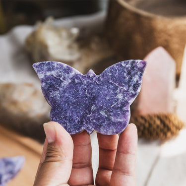 Purple Mica Butterfly