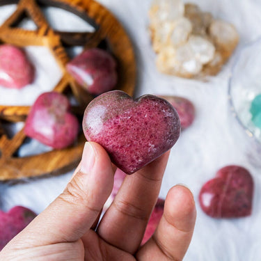 Rhodonite Hearts