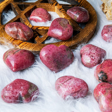 Rhodonite Hearts