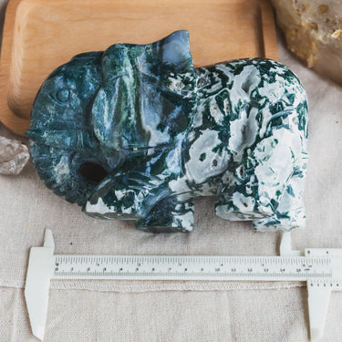 Moss Agate Alephant