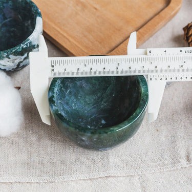 Moss Agate Cup/Bowl