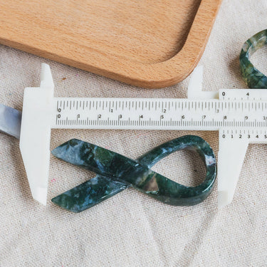 Moss Agate Tie