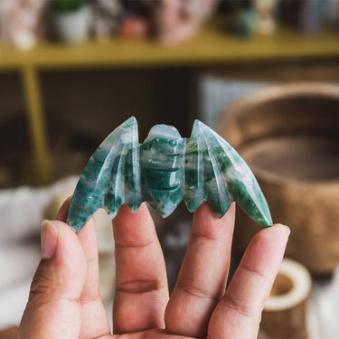 Moss Agate Bat