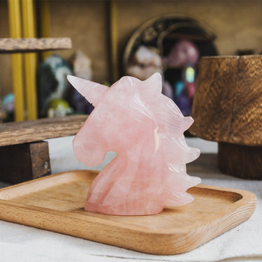 Rose Quartz Unicorn