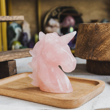 Rose Quartz Unicorn